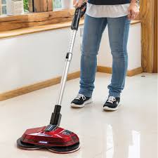 cordless floor polisher and washer with