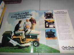 original 1986 cub cadet lawn tractor