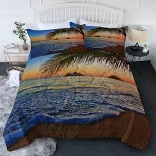tropical beach comforter set ocean