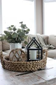Faux Greenery Table Decor Living Room