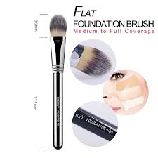 flat foundation makeup brushes