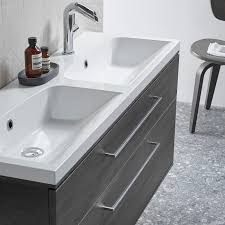 Wall Mounted Vanity Double Basin