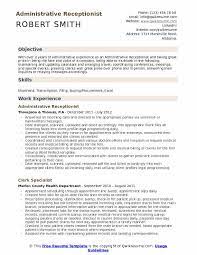 For many organizations, receptionists provide the first impression individuals have about the company. Administrative Receptionist Resume Samples Qwikresume