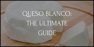 what is queso blanco the melt in your