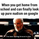 The policeman is seen accepting a. When You Get Home From School And Can ï¬nally Look Up Pure Nudism On Google
