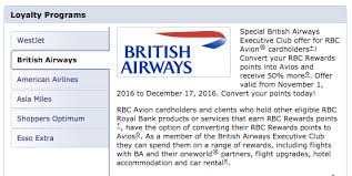 Rbc Avion Transfer Bonuses Canadian Kilometers