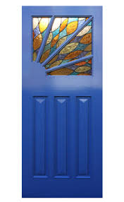 Fully Bespoke Art Deco Front Doors