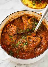 When prepared properly it's a carnivore's delight with a wreath of tender, flavorful meat encircling a ring of bone, that's filled with buttery marrow. Osso Buco Recipetin Eats