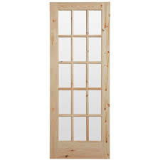 Glazed Doors Clear Glass Frosted