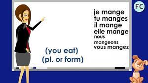 Le verbe Manger au passé composé - To eat Compound Tense - French  Conjugation - YouTube