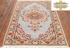 tabriz persian carpet with silk