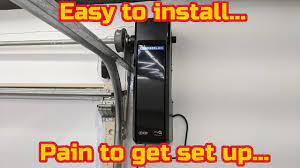 installing the wall mount garage door