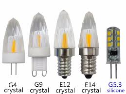 Led G4 G9 E12 E14 Crystal Light G5 3 Silicone Light Bulb 110v 220v G4 Crystal Light Bulb E14 G9 Crystal Light G5 3 220v Led Led Bulbs Tubes Aliexpress