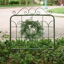 Distressed Decorative Metal Garden Gate