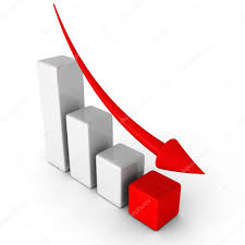 Photos Decline Graph Business Decline Chart Graph Stock