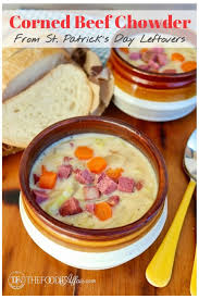 corned beef and cabbage chowder from