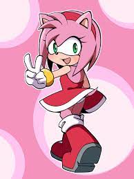 Amy Rose does the V sign! : r/SonicTheHedgehog