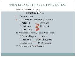 Literature Review    ppt video online download SlideShare