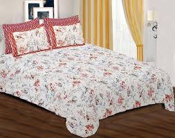Cotton King Size Double Bed Sheet Snowy