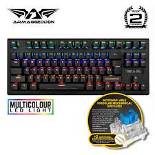 Subscribe · armaggeddon mka 8c & mka 3c gaming keyboard. Armaggeddon Mka 3c Psychfalcon Mechanical Gaming Keyboard Blue Switches Shopee Malaysia