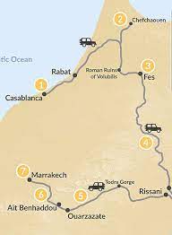 marrakeh 7 days morocco combined tours
