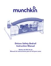 munchkin deluxe safety bedrail manuals