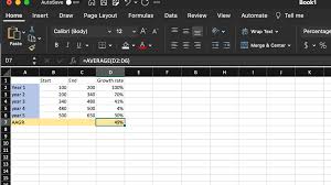 expertly calculate growth rate in excel