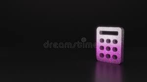 Facebook, speaker (don't include color names, only english). Science Glitter Symbol Of Calculator Icon 3d Rendering Stock Illustration Illustration Of Display Square 159962231