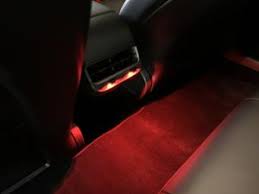 Ambient Led Backseat Lighting Kit For Tesla Model 3 S X
