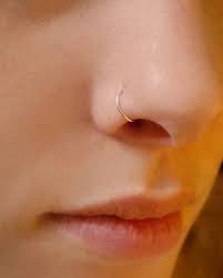 Classic Small Sterling Silver Basic Hoop Nose Ring In 2019