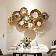 Wrought Iron Wall Hanging Decorative Mirror
