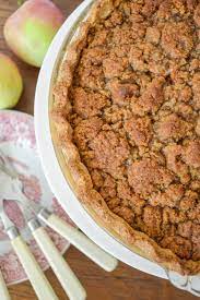 easy crumb topped apple pie bake now
