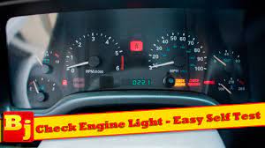 check engine light easy self