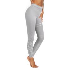 print leggings fitness sport yoga pants