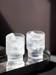 modern tableware hand blown glasses
