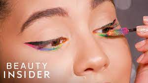 how to create rainbow makeup looks with