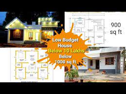 10 Lakhs 1000 Sq Ft House Design