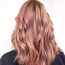 Rose gold is one of the most stylish and striking hair colors of the year. Rose Gold Hair The Trend That Keeps Coming Back Wella Blog