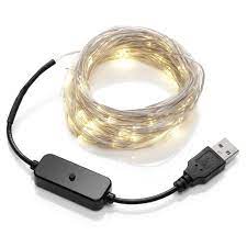 Micro Led String Lights Usb 5m Or