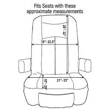 Grip Fit Universal Rv Seat Covers Set