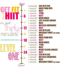 Hiit Workout 30 Minute Hiit Workouts