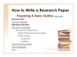 Literature Review Outline Template        Free Sample  Example    