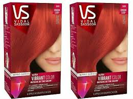Vidal Sassoon 6rr London Luxe Runway Red Hair Color Kit Lot Of 2 70018088529 Ebay