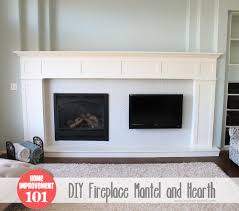 build your own fireplace mantel