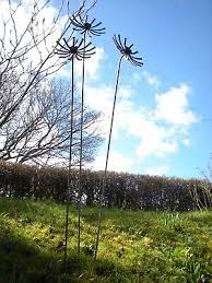 3 Daisy Plant Stakes 1 Metre Tall