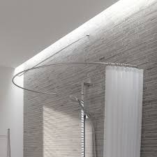 Select from a wide variety of shaped shower rods online. Curved Shower Curtain Rod As A Semi Circle By Phos Design Gmbh Archello
