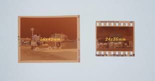 is 645 um format film that much