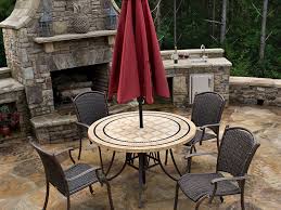 Outdoor Table Wicker Dining Chairs
