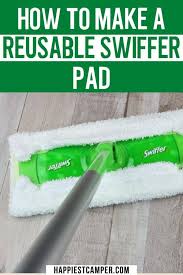 how to make reusable swiffer pads