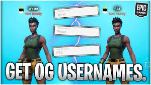 Buy cheap fortnite save the world items, weapons and materials. How To Get Inactive Og Usernames In Fortnite Epic Support Request Youtube